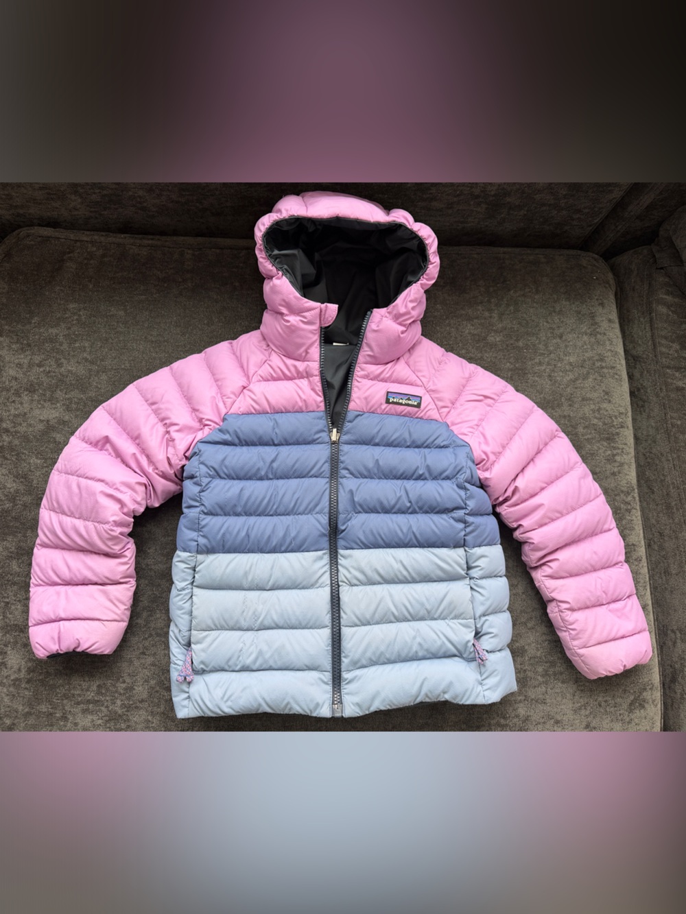 Patagonia Kids' Reversible Down Sweater Hoodie